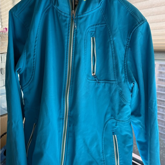 Double Diamond  Zip-Up Jacket, Fleece Lined, Water Resistant.XL,Zip Pockets - Picture 1 of 9
